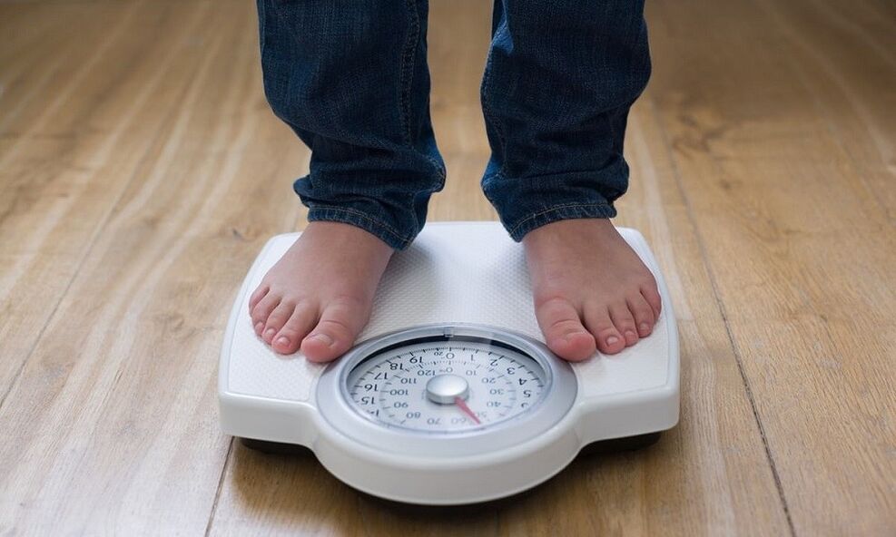 penurunan berat badan dengan adanya cacing